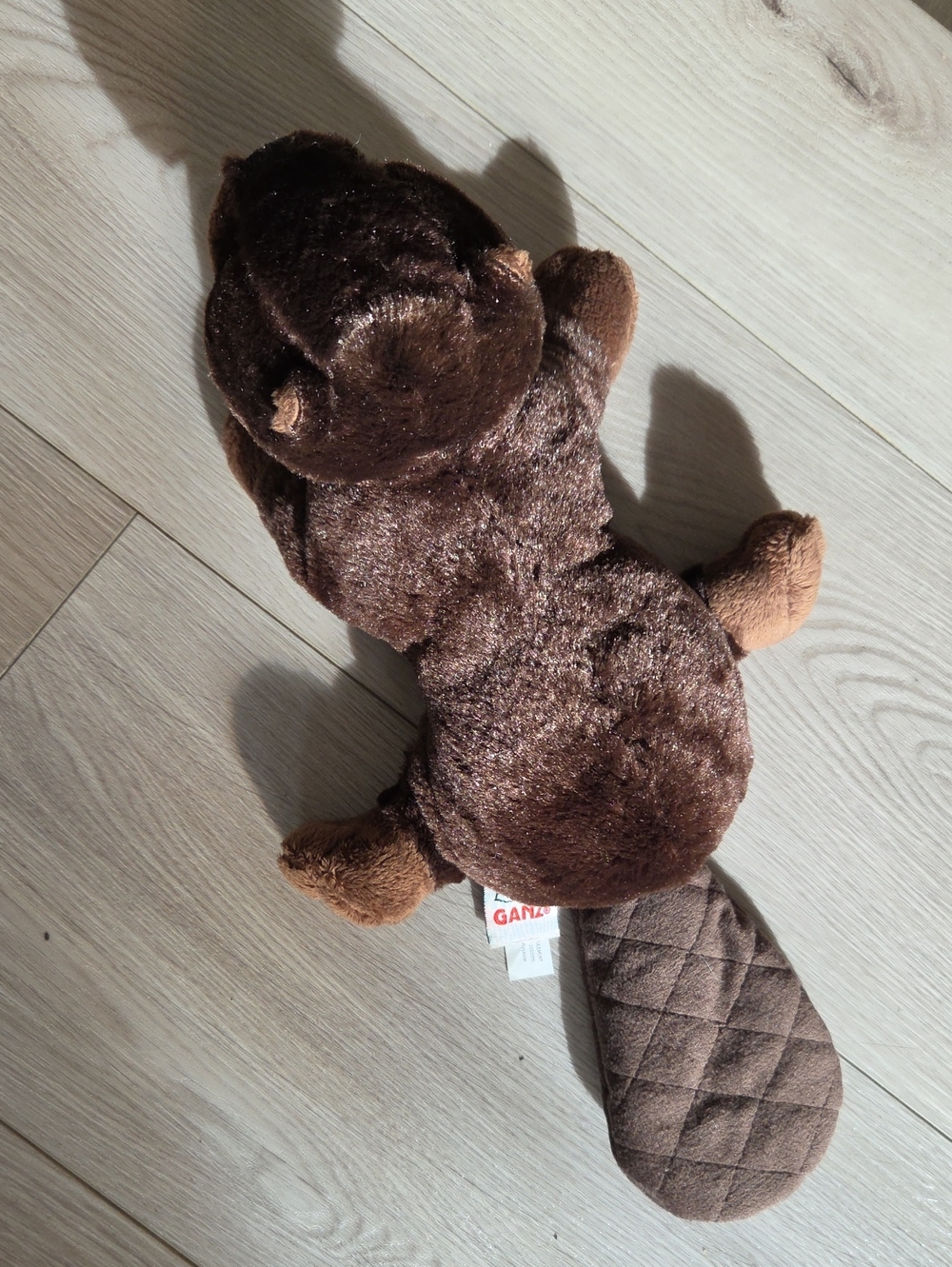 Webkinz Beaver Plush, No Code - Picture 4 of 5